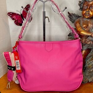 MONTANA WEST PINK 3 piece bag on a box 15x10x4 NWT